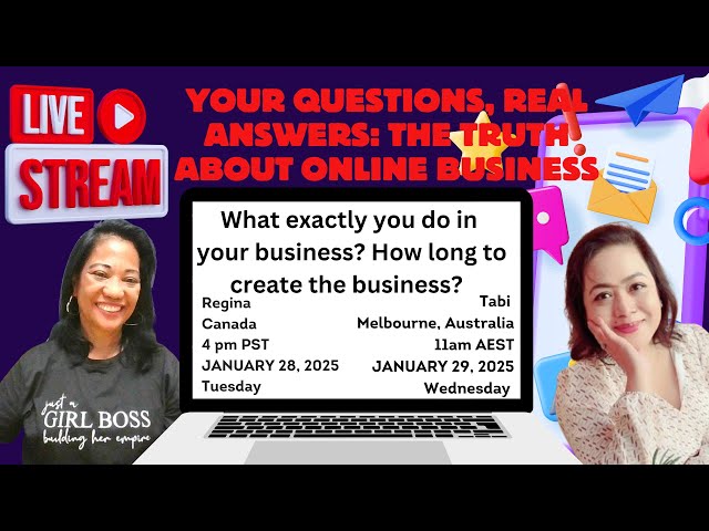 Live Your Questions, Real Answers - The Truth About Our Online Business