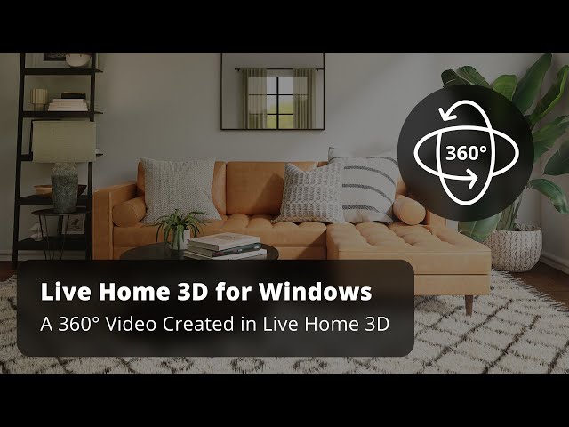 A 360° Video Created in Live Home 3D