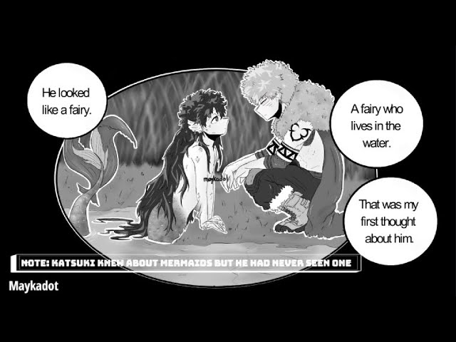 Bakudeku - "Meeting Mermaid Deku" [Mini Comic]