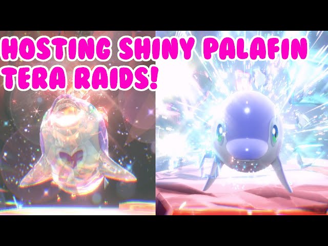 LIVE Hosting Shiny Palafin Tera Raids! I Pokemon Scarlet & Violet