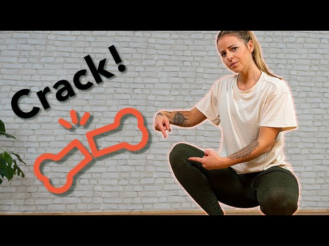 Knee Cracking Sound Exercise: How To Make it Stop (Home Remedy)