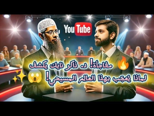 🔥 مفاجأة! د. ذاكر نايك يكشف لماذا يُعجَب بهذا العالِم المسيحي! 😱✨