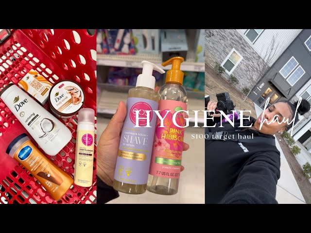 HYGIENE SHOPPING AT TARGET | $100 Body Care + Skincare + Fragrance Haul