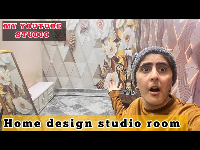 HOME DESIGN STUDIO INTERIOR ROOM // MY YOUTUBE STUDIO TOUR// VLOG 443