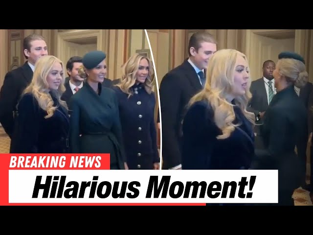 Barron Trump Photobombs Ivanka and Tiffany at Dad’s Inauguration | Entertainment News