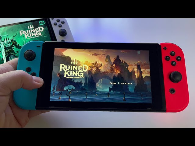 Ruined King: A League of Legends Story - REVIEW | Switch v2 handheld gameplay