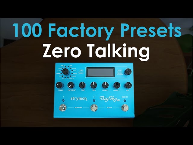 Big Sky MX by Strymon | All Factory Presets No Talking