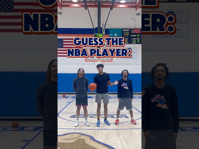 Can you guess the NBA PLAYER?FOLLOW FOR MORE🏀#hoops #nba #basketball #funny #hooper #fyp