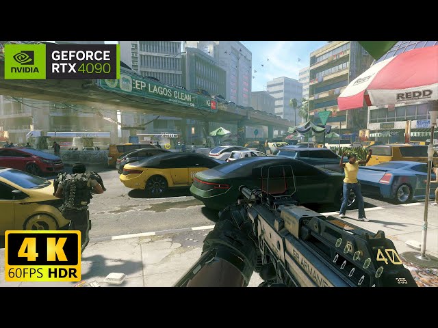 CALL OF DUTY : Advanced Warfare | Traffic | 4K 60FPS Ultra Realistic Graphics Gameplay