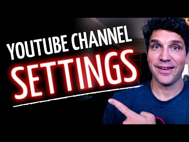 Channel info and settings for YouTube SEO fuel