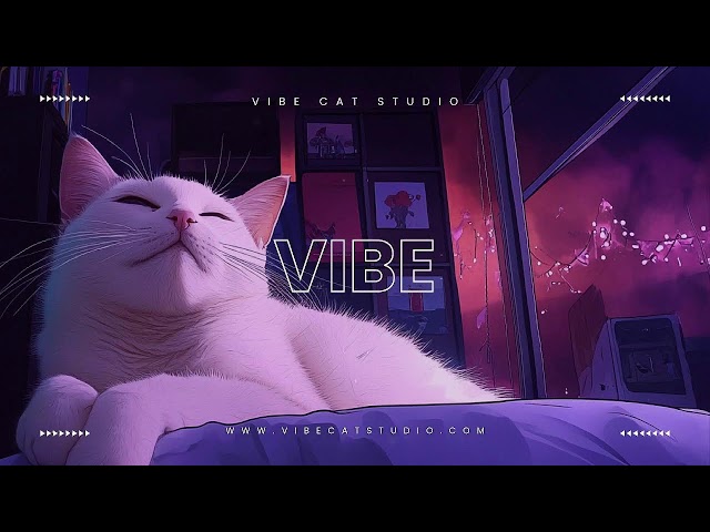 Vibe Cat Studio: Chill Beats & Retro Vibes to Relax and Focus 🌌🐾