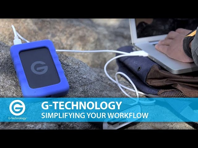 G-Technology | Using Portable Drives to Create Simple Workflows