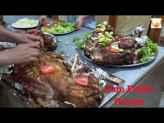 Dum Pukht Recipe | Whole Lamb Roast With Kabuli Pulao | Peshawar Food Street -4K HD