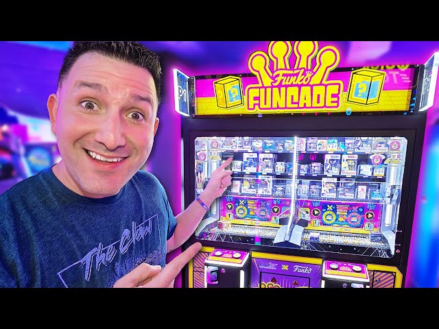 I Spent $56 Playing Funko Funcade Over The Edge and Won So Much!