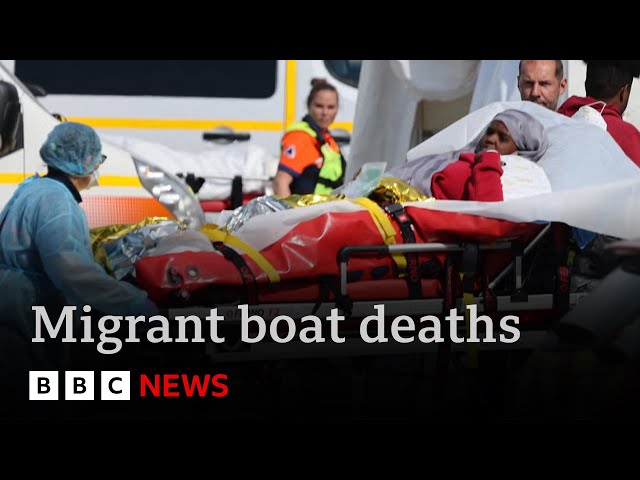 Six children and pregnant woman among 12 dead as boat sinks in English channel | BBC News