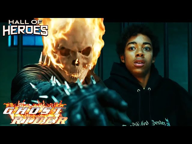 Ghost Rider Jail Fight | Ghost Rider | Hall Of Heroes