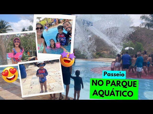 Passeio no parque aquático com a família ❤️