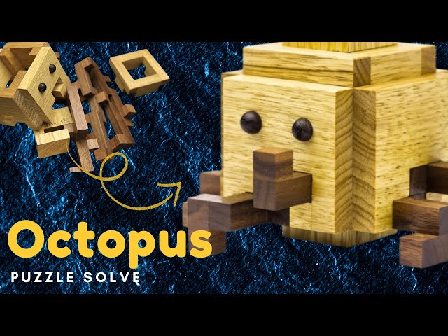 This Octopus Puzzle Solve Will Wrap Its Tentacles Around Your Brain!