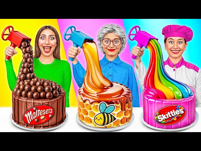 Me vs Grandma Cooking Challenge | Kitchen Hacks and Tricks by TeenDO Challenge