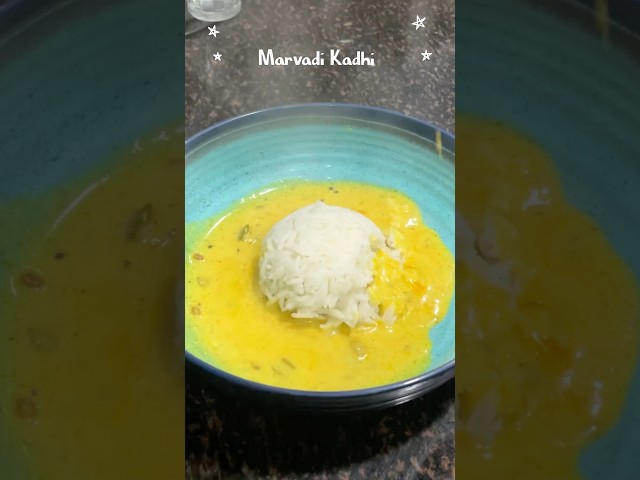 Marvari Kadhi - Authentic Kadhi Recipe from Rajasthan ♥️  #shorts #recipe