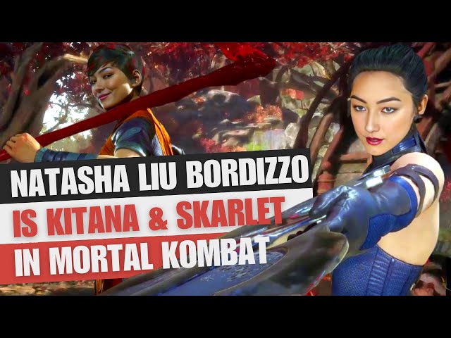 Natasha Liu Bordizzo is Kitana & Skarlet in Mortal Kombat Sabine Wren Ahsoka Series Star Wars