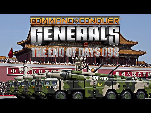 China No Sub 1 vs 2 GLA - First Try - Command and Conquer Generals THE END OF DAYS