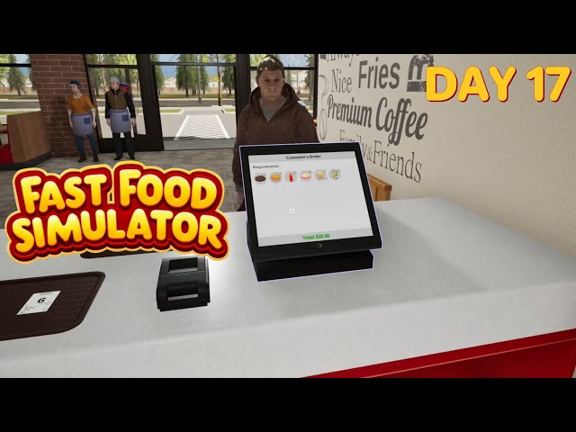 Fast Food Simulator #17 - Day 17 - Silent Playthrough