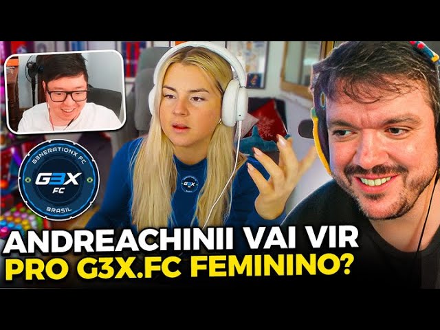 ANDREACHINII VAI JOGAR NO G3X FC? RESENHA COM BT E LIMINHA | CORTES DO GAULES