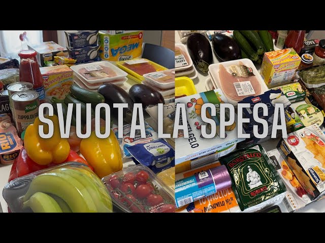 SVUOTA la SPESA / bisettimanale U2 🛒