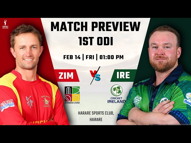 Zimbabwe vs Ireland 1st ODI Match PREDICTION | ZIM vs IRE Dream 11, Pitch Report, Who Will Win?