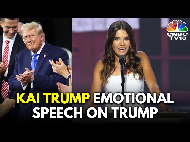 Donald Trump's Grand-Daughter Kai Trump Comes Onstage And Praises Grandfather | RNC 2024 | N18G