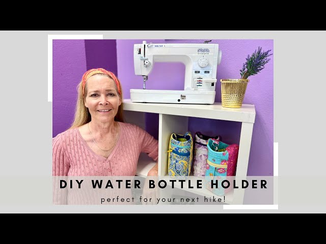 DIY Water Bottle Holder for Your Next Hike