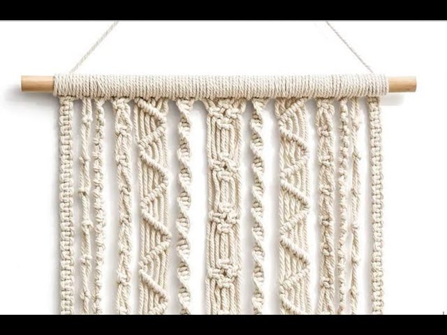 Video macrame nodo cordoncino