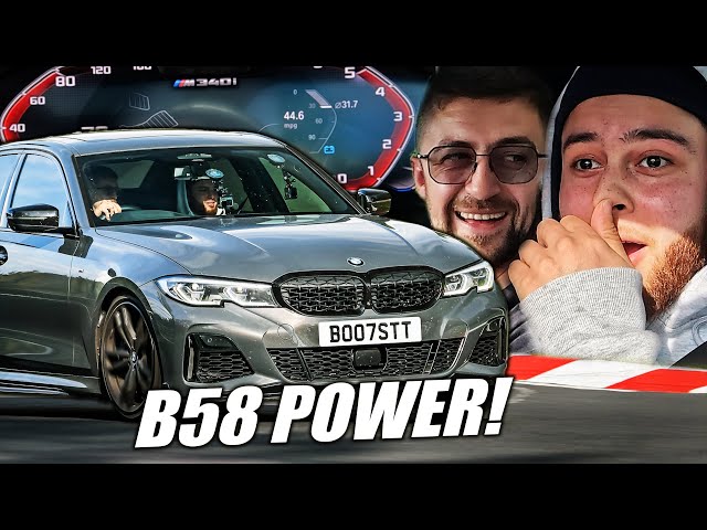 BONE STOCK BMW G20 M340i KILLING IT // Nürburgring