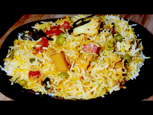 Vegetable Biryani Recipe - Easy Homemade Biryani Recipe