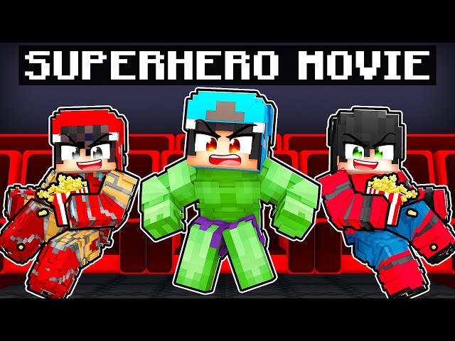 Omz made a SUPERHERO MOVIE in Minecraft!