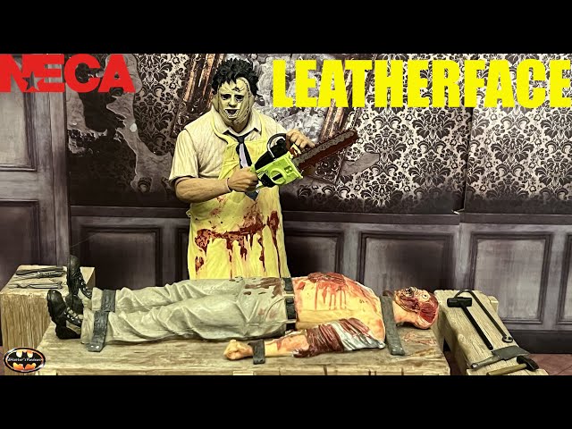 NECA Texas Chainsaw Massacre Leatherface 50th Anniversary Ultimate Action Figure Review & Comparison