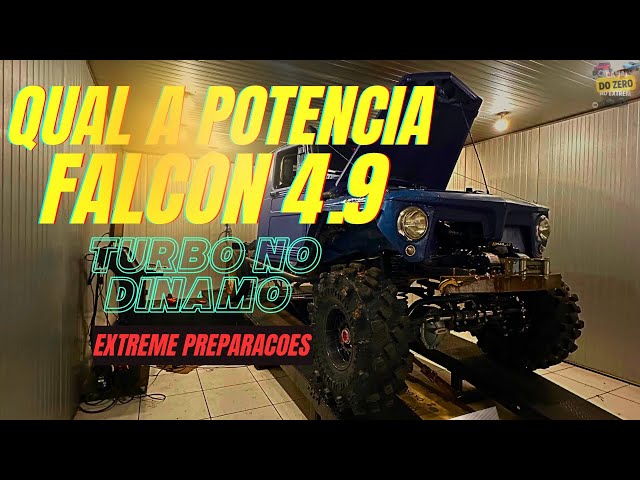 F-75 Turbo with Falcon 4.9 Engine on the Dynamometer - How Powerful!? **