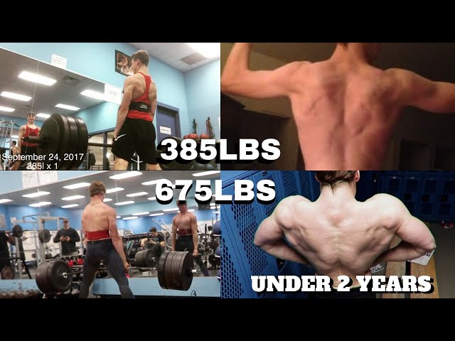 385-675 DEADLIFT TRANSFORMATION IN UNDER 2 YEARS| SAWYER KLATT