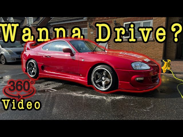 The MK4 Supra is a Perfectly Balanced granturismo car || Toyota Supra mk4 POV VR Journey 360 Video