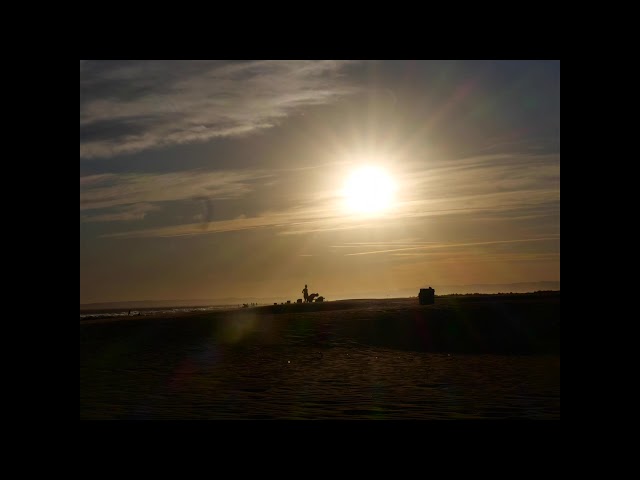 Timelapse Sunset on the beach