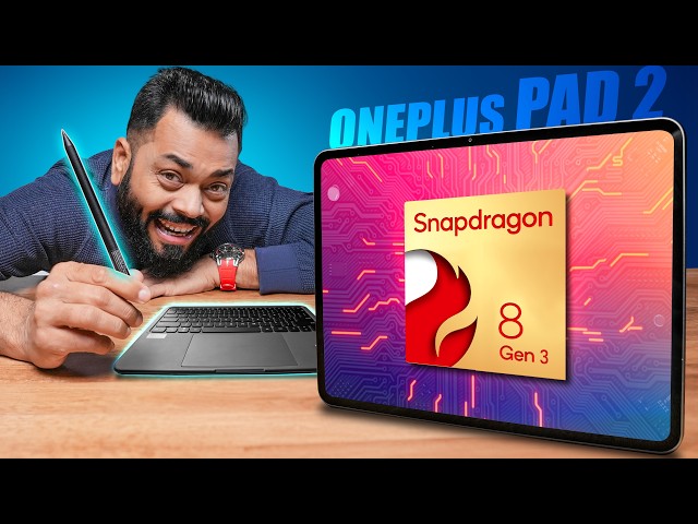 OnePlus Pad 2 Unboxing & Quick Review⚡Snapdragon 8 Gen 3, 144Hz @₹39,999!