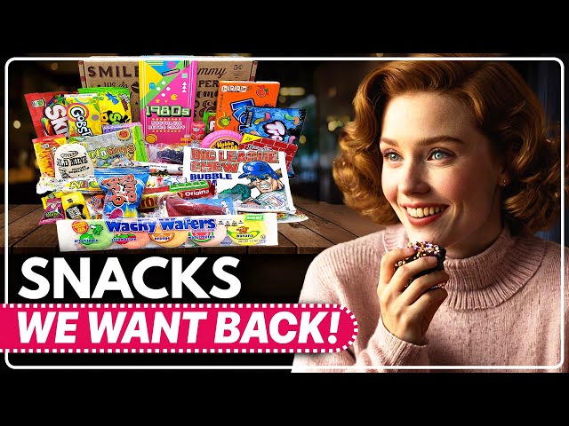 20 Forgotten Snacks | From The 1980s