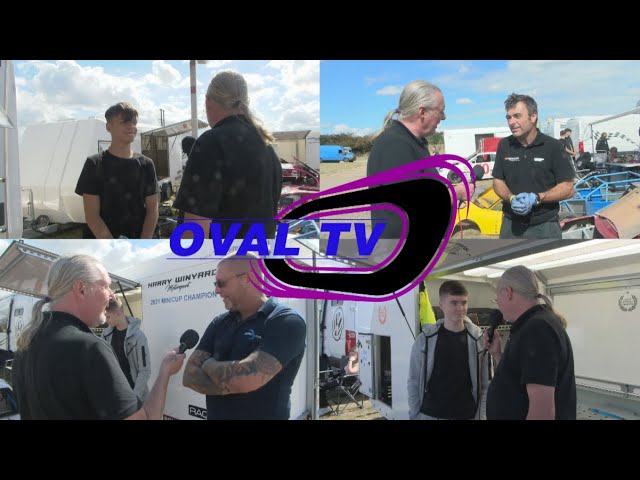 Oval TV Interviews Swaffham Pro Grands & Mini Cups Plus Racing 2022