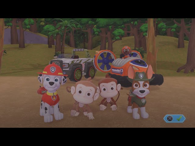 Paw Patrol: On a Roll! - Save the Stinky Monkeys (PS5 Gameplay)