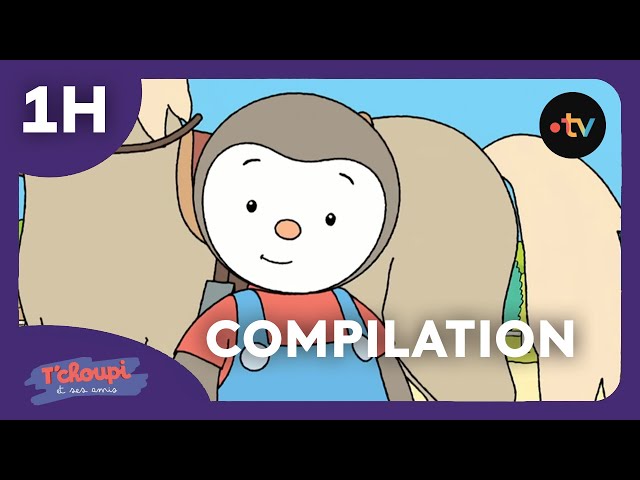 T'Choupi et ses amis 🦁 COMPILATION - Spéciale ANIMAUX ! 🦕1h - Dessins animés pour enfants