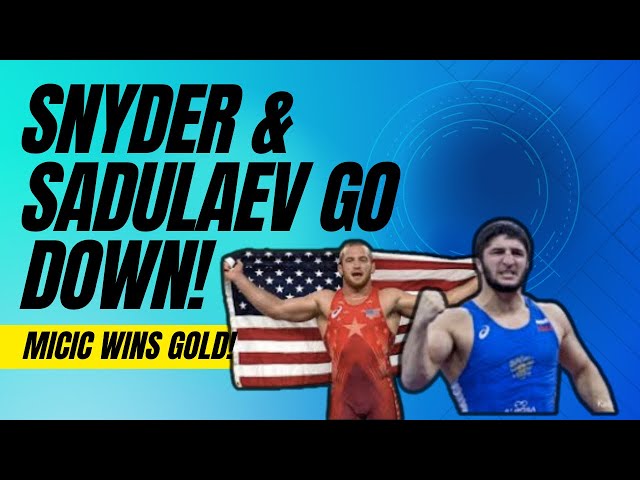 Day 3 2023 UWW World Championship Recap: Snyder Sadulaev lose, Micic wins gold, Dake vs Sidakov