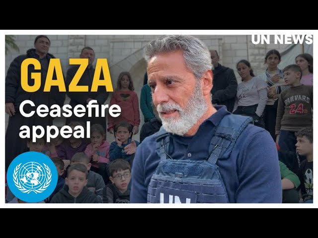 UN's Muhannad Hadi Visits Church in Gaza City | United Nations