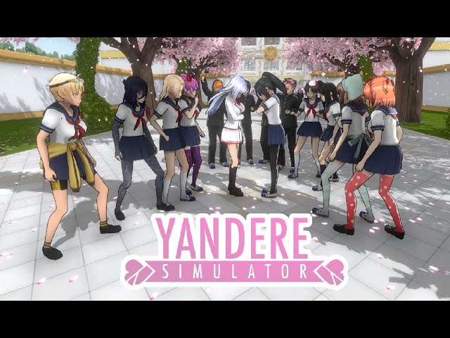 Concept Ending manipulates all students into attacking Megami Saikou | Yandere Simulator