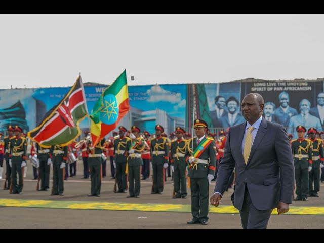 LIVE! PRESIDENT RUTO AND OTHER LEADERS IN ETHIOPIA.